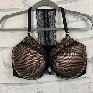 VS Victoria’s Secret Black Lace 38DD Bra